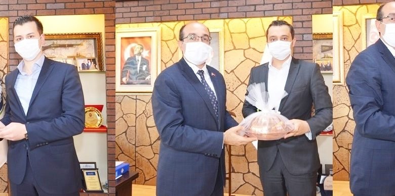 Savcılar’dan Başkan  Mustafa Çöl’e veda ziyareti