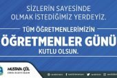 Başkan Mustafa Çöl’den Öğretmenler Günü Mesajı