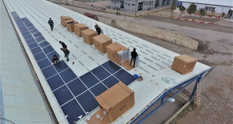 Sandıklı Belediyesi güneş enerjisi projesi