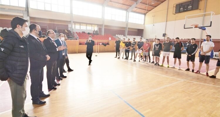 Başkan Mustafa Çöl,  POMEM hazırlık kursunu ziyaret etti