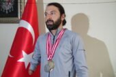 Engelli yüzücü Fevzi Çakmak 1,5 aylık çalışmayla Türkiye birincisi oldu